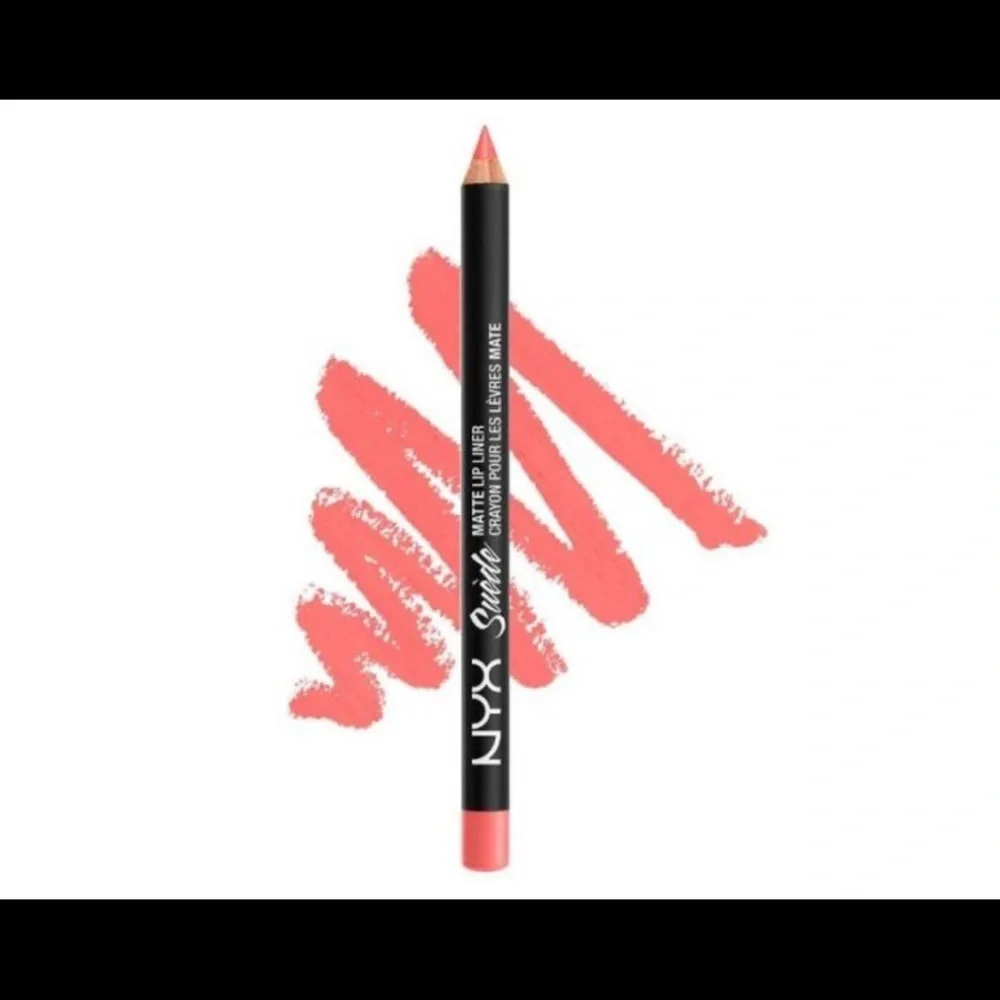 NYX Matte Lip Liner Pencil Suede Matte Peach Life's A Beach SMLL02 Sealed NEW